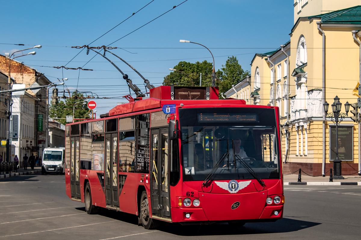 В новогодние праздники троллейбусы в Йошкар-Оле будут ездить по графику выходного дня