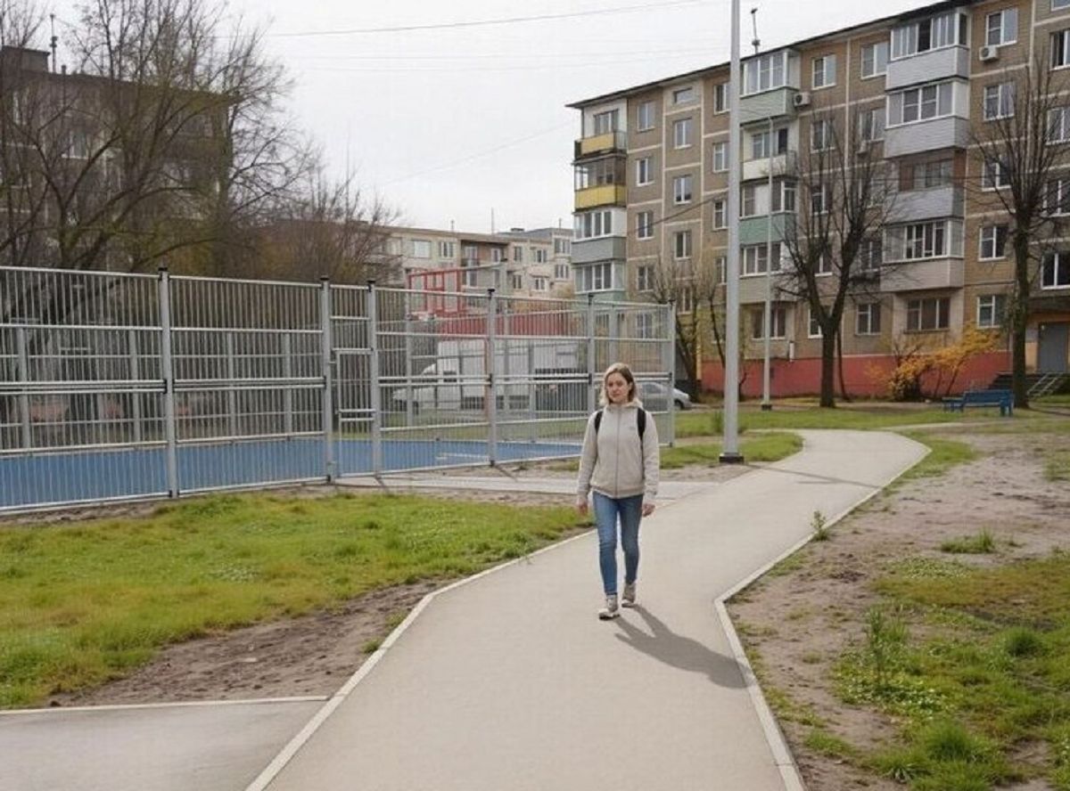 В Серпухове завершили благоустройство 16 дворовых территорий