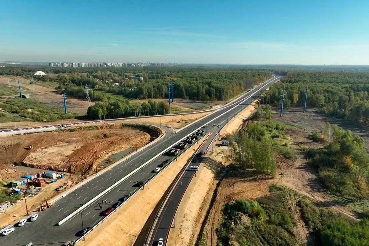 Новый участок Южно-Лыткаринской автодороги открыли в Подмосковье