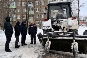 Дмитрий Викулов проинспектировал уборку снега в Егорьевске