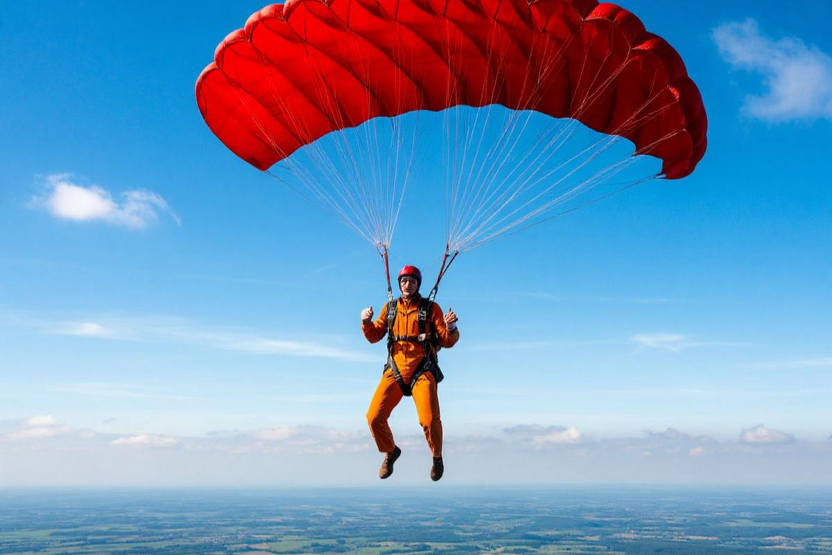 Мужчина погиб из-за нераскрывшегося парашюта в Серпухове