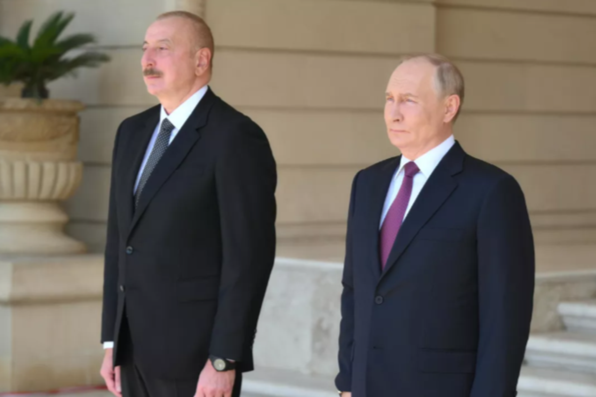 Путин и Алиев встретились в Пекине на параде Победы