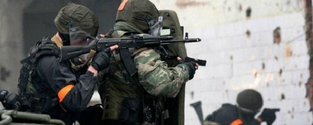 В Дагестане в ходе КТО против боевиков пострадал один силовик