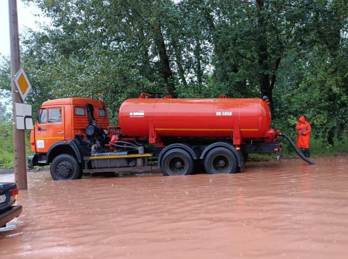 В Красноярском крае из-за ливней подтоплено более 300 домов