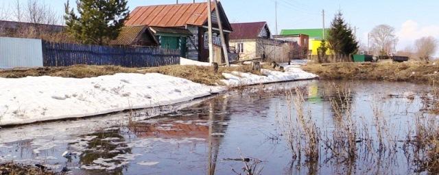 В восьми районах Чувашии талые воды подтопили деревни