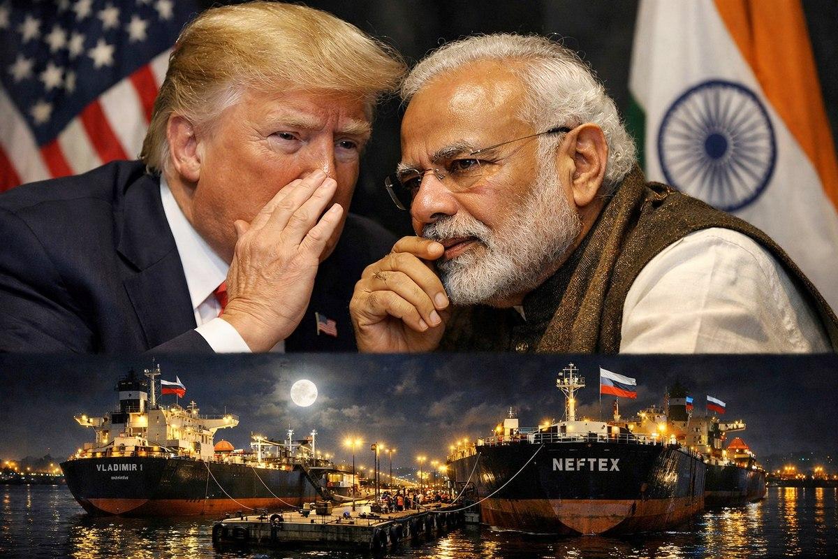 Трамп ликует, Моди молчит: Нефтяной контракт сорван. Индия бросает Москву ради Вашингтона?
