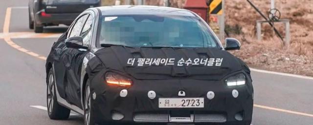 Серийный электрокар Hyundai Ioniq 6 P1 засняли на дорожных тестах