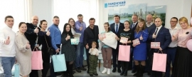 В Раменском округе чествовали первых новорожденных 2022 года