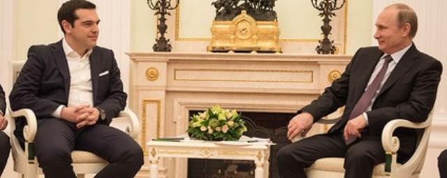 Путин провел встречу с премьер-министром Греции