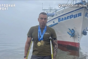 Параатлет из Хабаровска переписал историю Байкала и поставил мировой рекорд
