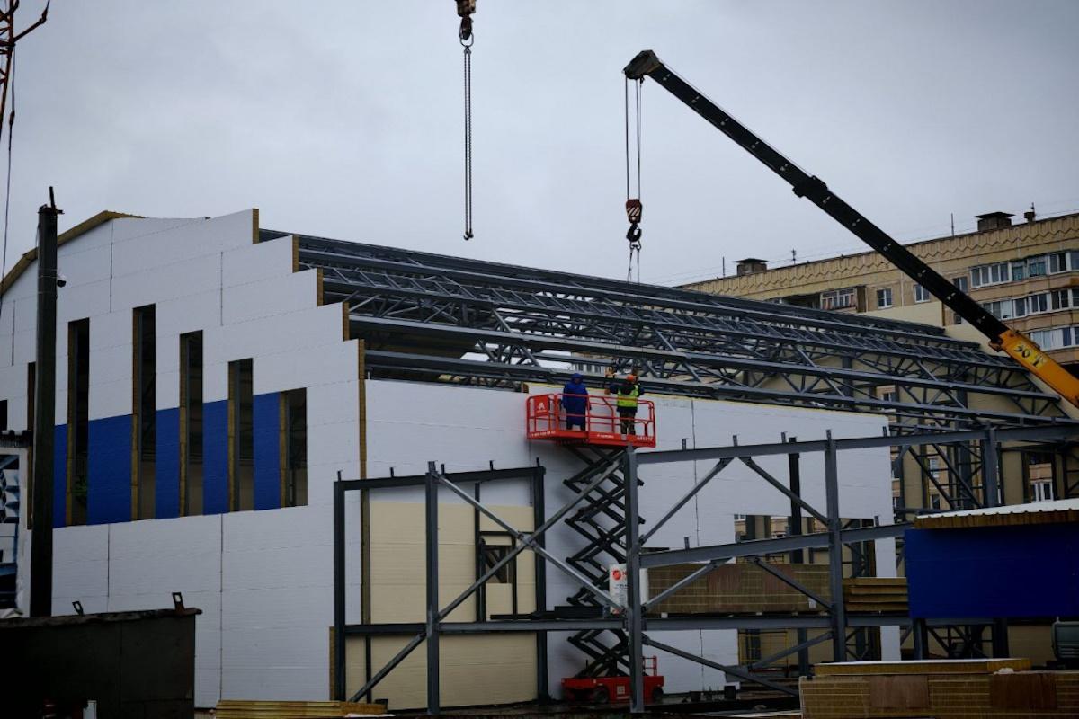 Строящийся модульный бассейн в Костроме смогут посещать ежегодно более 160 тыс. человек