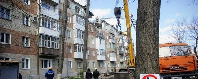 В Таганроге восстановили стены в разрушенной взрывом пятиэтажке