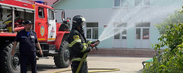 В раменском детском лагере провели день пожарной безопасности