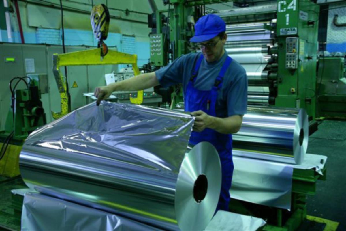 На свердловском заводе «Уральская фольга» открыли производство новых алюминиевых заготовок