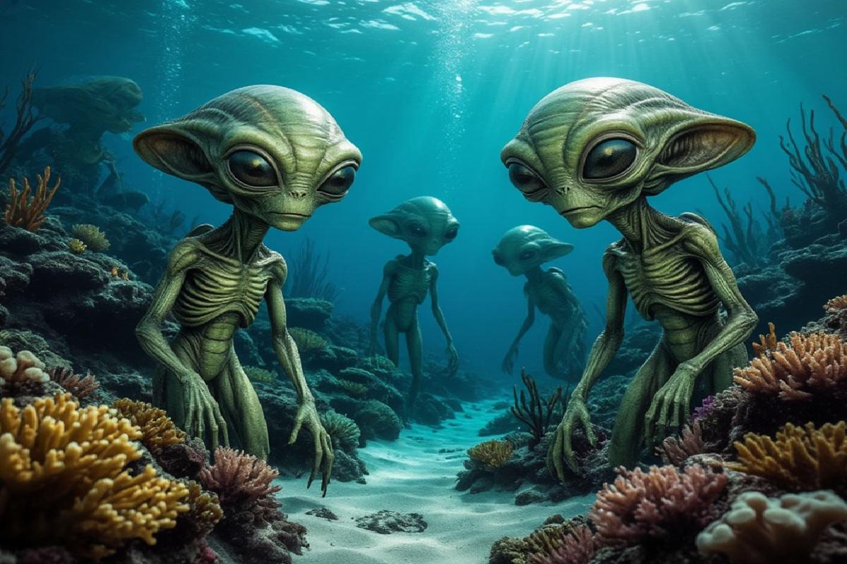 Американский политик рассказал, что пришельцы скрываются на подводных базах США