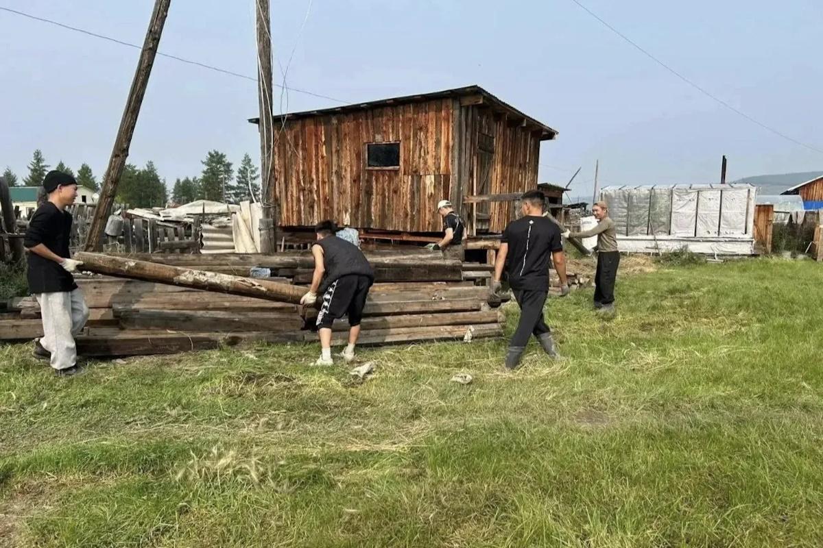 В районах Якутии продолжаются восстановительные работы после дождевого паводка