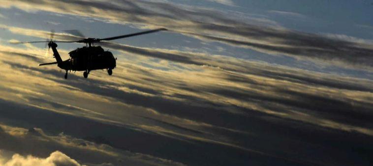 В Архангельской области вертолет Robinson упал в Белое море