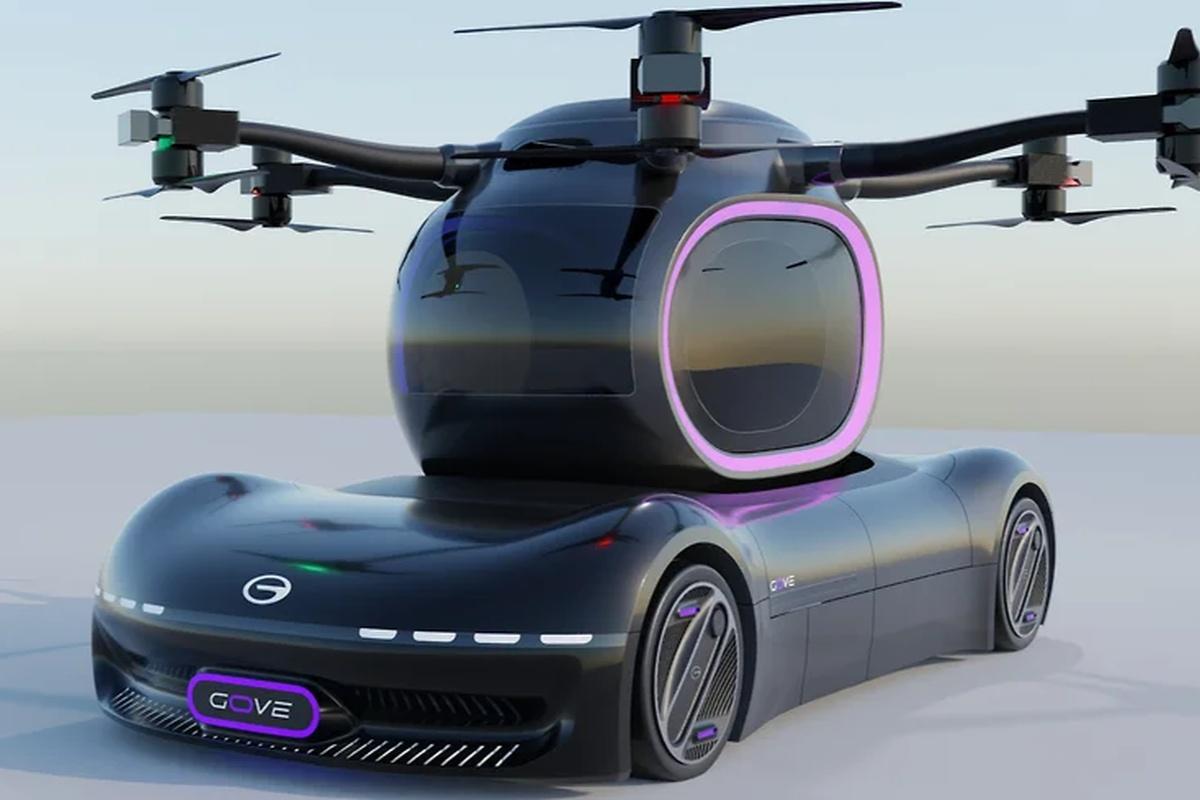 Мир увидит первый летающий автомобиль уже в этом году