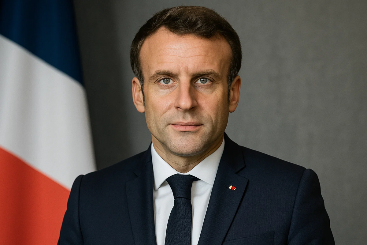 Макрон вызвал критику в Британии, выступив перед Карлом III на французском языке