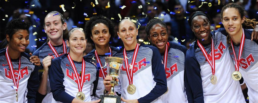 Женская сборная США по баскетболу выиграла Кубок мира