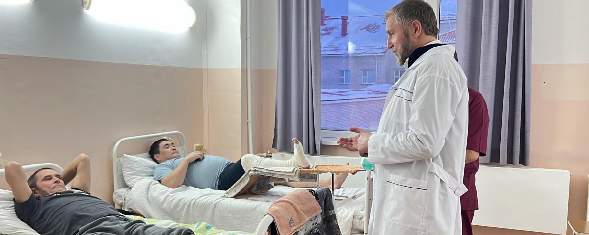 Бездудный проверил качество питания в Ненецкой окружной больнице