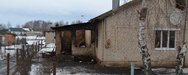 В Ряжском районе при пожаре в частном доме погибли два человека