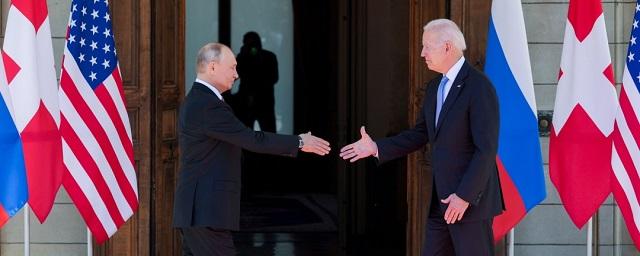 Песков: В Кремле не ждут прорывов от переговоров Путина и Байдена