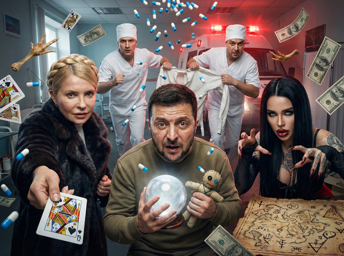 Шизофрения власти: Киев «сбивает» русский «Орешник» заклинаниями. Пора звать санитаров?