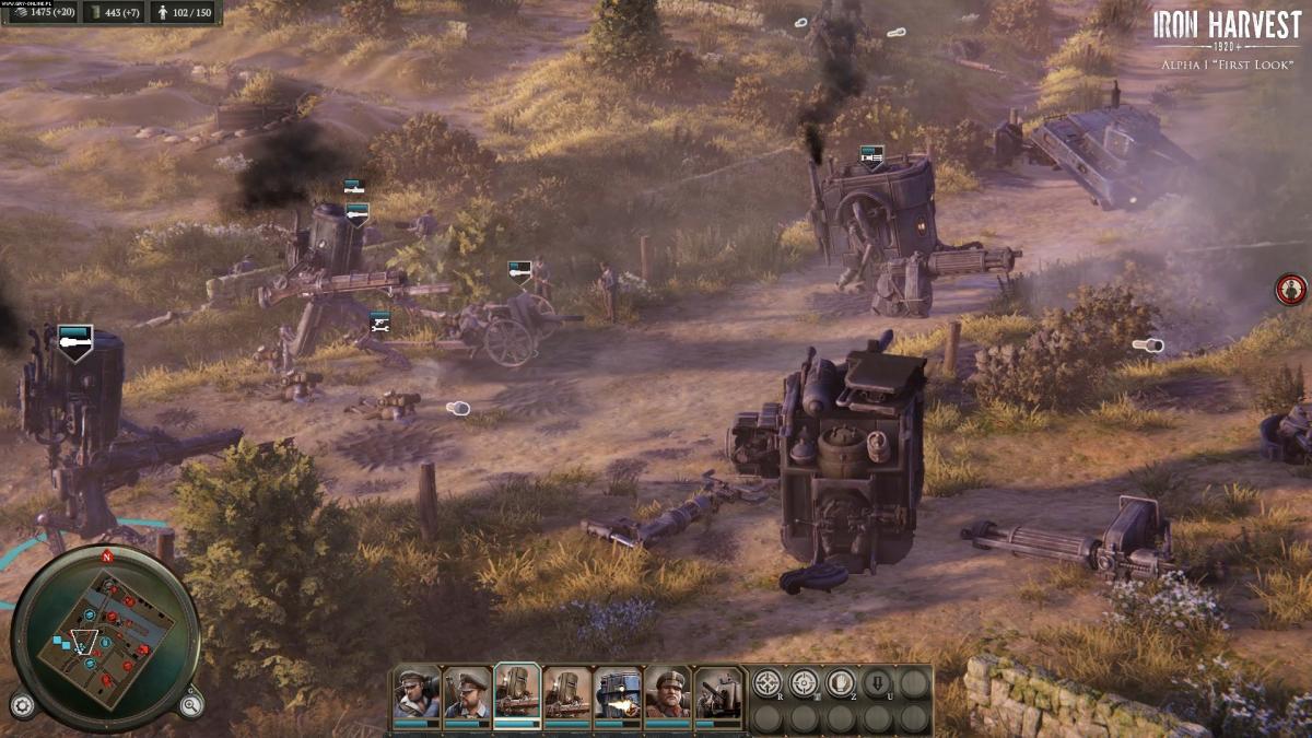 В игре Iron Harvest началось тестирование онлайн сражений