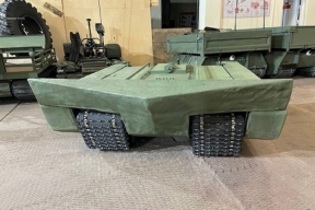 В Омске разработали плавающий робототехнический комплекс «Омич-водомет»