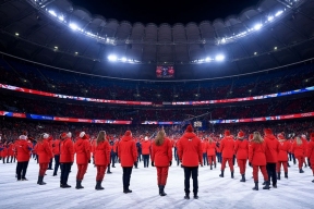 На церемонии открытия зимних Олимпийских игр в Милане выступил президент Италии