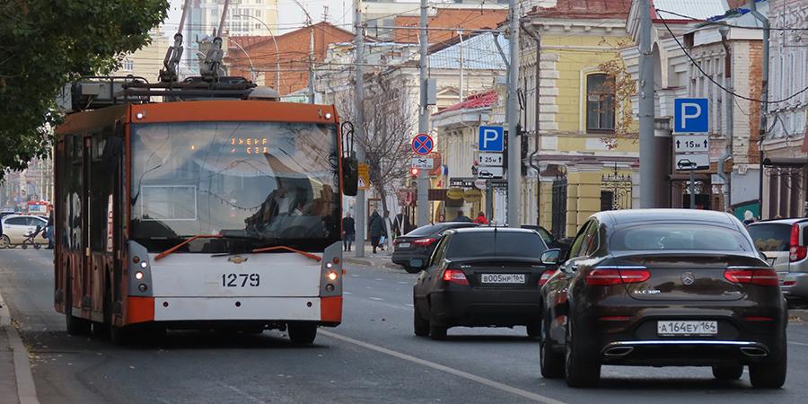 В Саратове 2 августа ограничили работу четырёх троллейбусных маршрутов