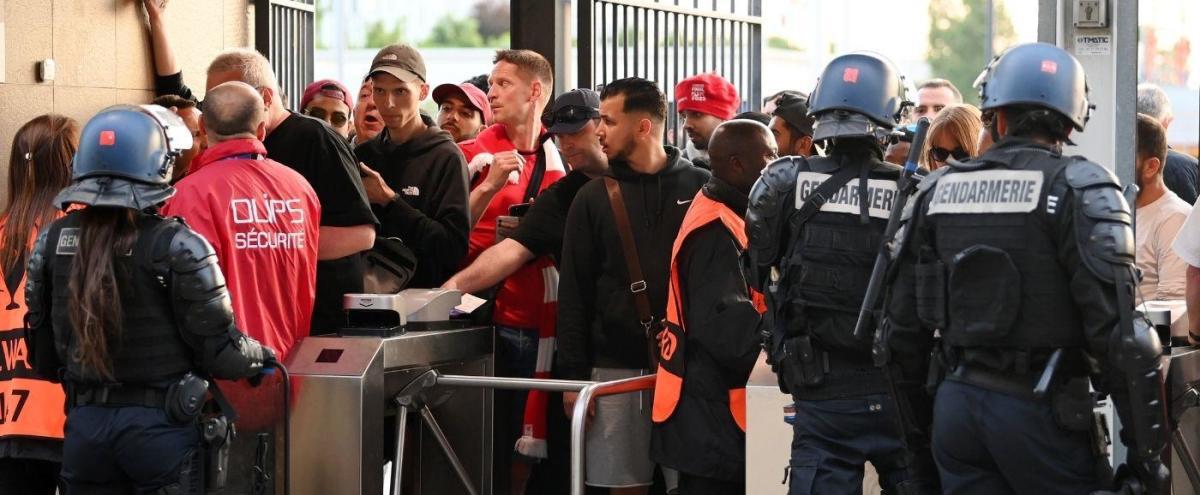 В Париже полиция задержала 68 человек до начала и во время финала Лиги чемпионов
