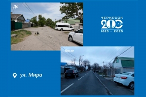 Мэр Алексей Баскаев: Черкесск завершил ремонт всех девяти запланированных на 2025 год участков дорог