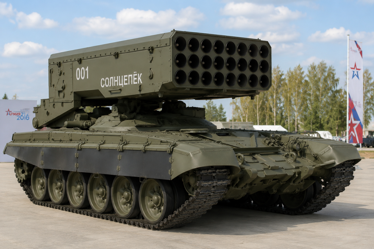 «Огнедышащая ловушка»: Ростех объяснил, почему ТОС-1А «Солнцепек» не оставляет шансов в бетонных укреплениях