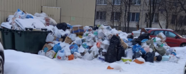 The number of complaints about uncollected garbage in St. Petersburg decreased by 13.6%