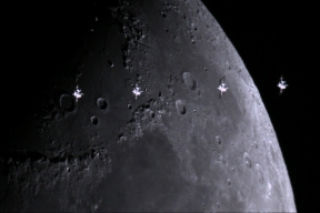 Житель Ахтубинска сумел поймать в объектив своего телескопа МКС в момент её пролета