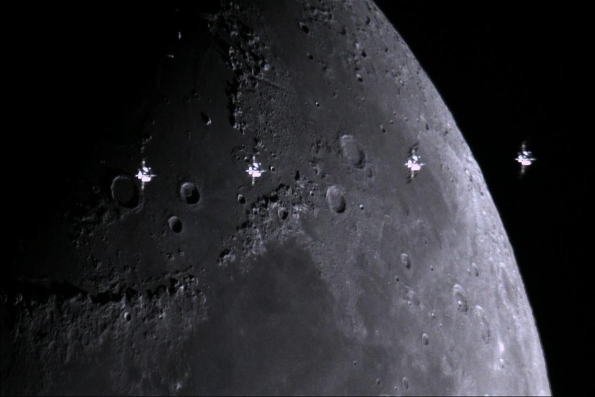 Житель Ахтубинска сумел поймать в объектив своего телескопа МКС в момент её пролета