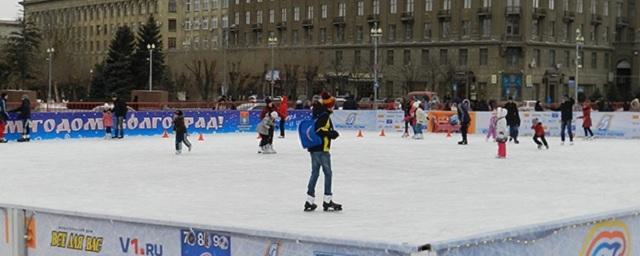 Центральный каток Волгограда могут закрыть к концу недели