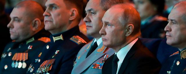 Путин: Российская армия будет оснащаться лазерным оружием