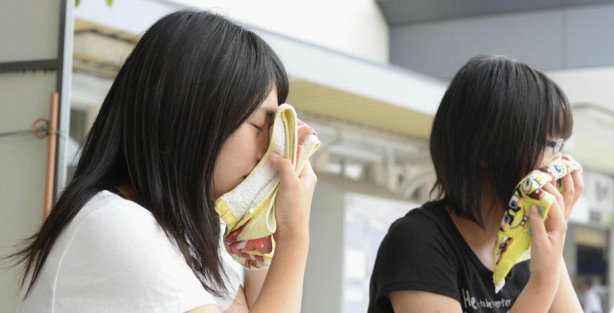 В Японии за неделю от жары погибли семь человек