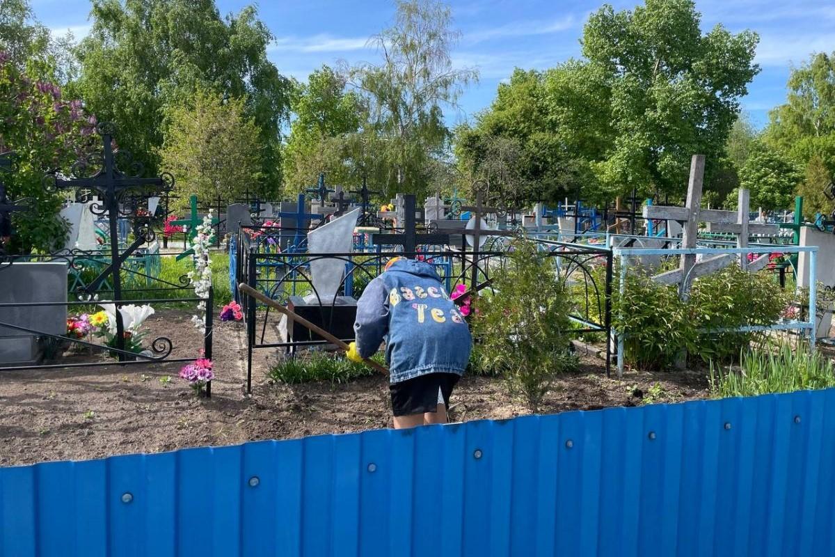 6 млн рублей направили на благоустройство кладбища в Льве Толстом