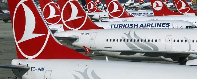 Turkish Airlines сообщила о приостановке полетов в города России и Белоруссии до конца года