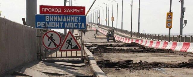 В Кемерово на улице Застройщиков завершается ремонт пешеходного моста