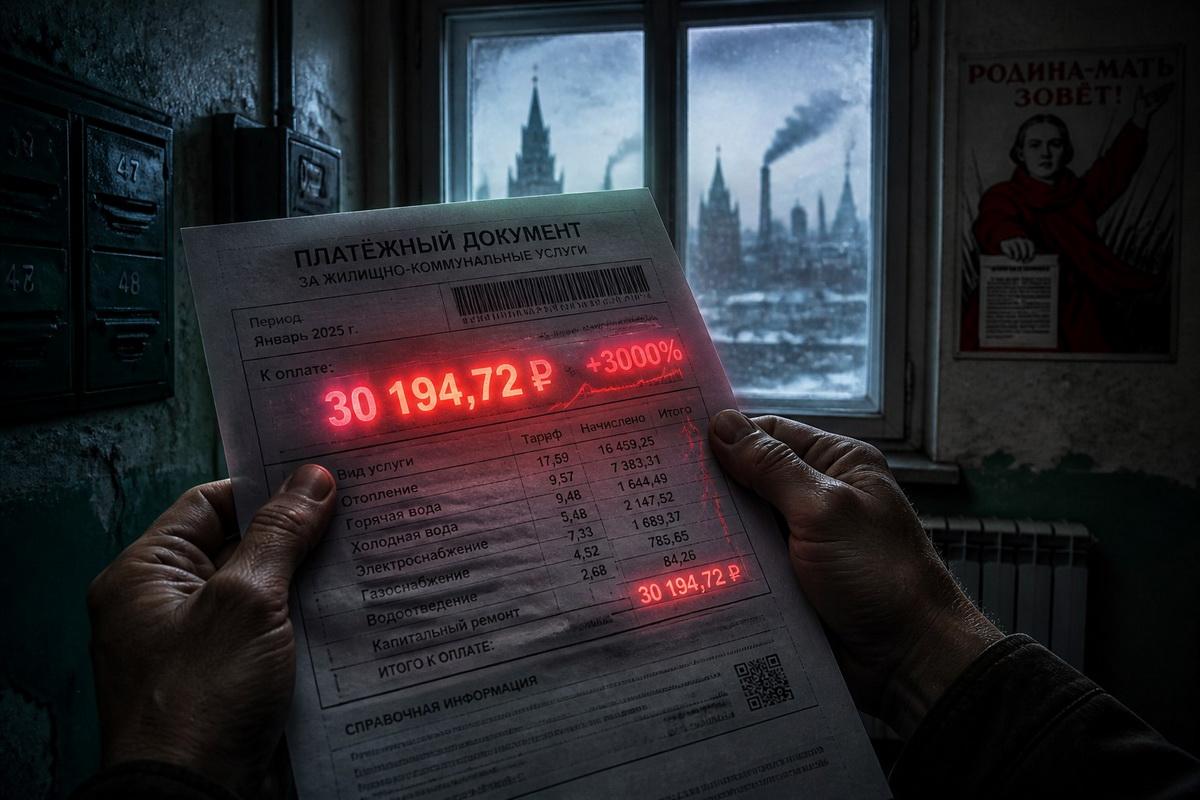 Платежка как крепостное право: россиян готовят к 30-процентному скачку цен на услуги ЖКХ
