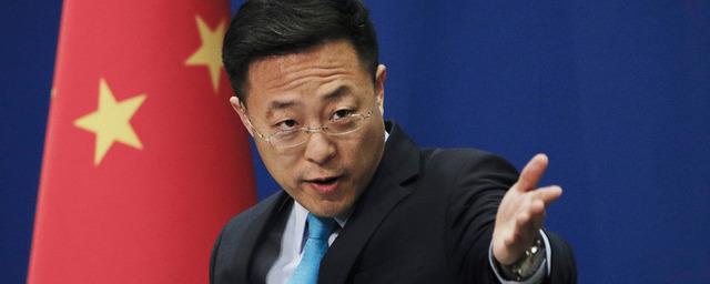 Представитель МИД КНР Лицзянь: США — реальная угроза всему миру