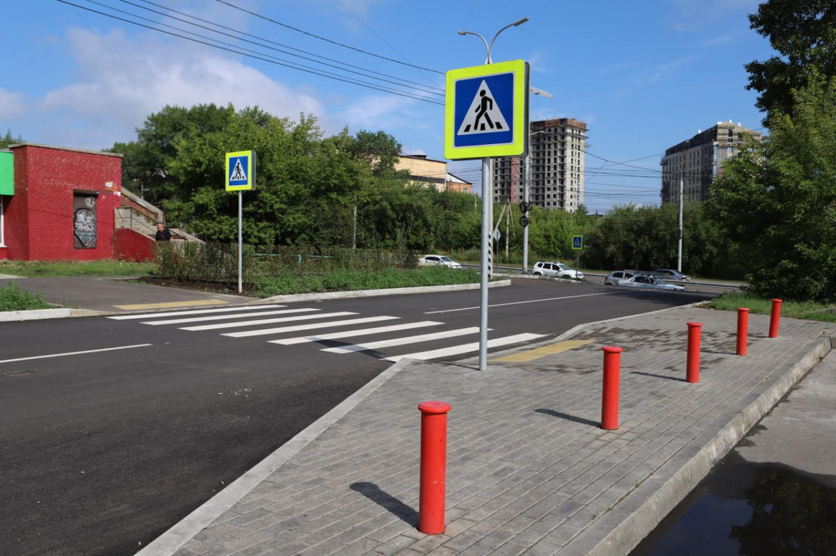 Мэр Иркутска Руслан Болотов сообщил об официальной приемке отремонтированной улицы Геологов