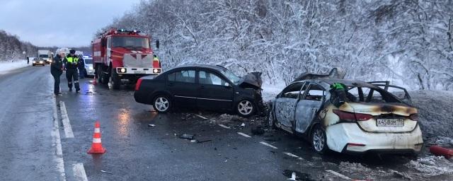 В Ленинградской области в крупном ДТП погибли двое детей