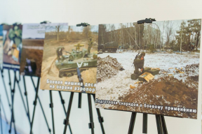 Руслан Заголовацкий: В Орехово-Зуевском городском округе открылась передвижная фотовыставка, посвященная подвигу десантников в Гостомеле