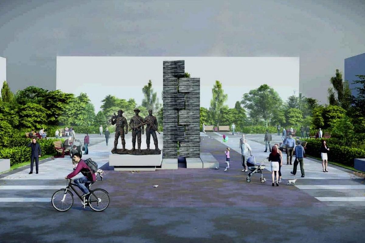 В Иркутске на площади Декабристов построят «Аллею памяти и славы», как символ единения трех поколений военных